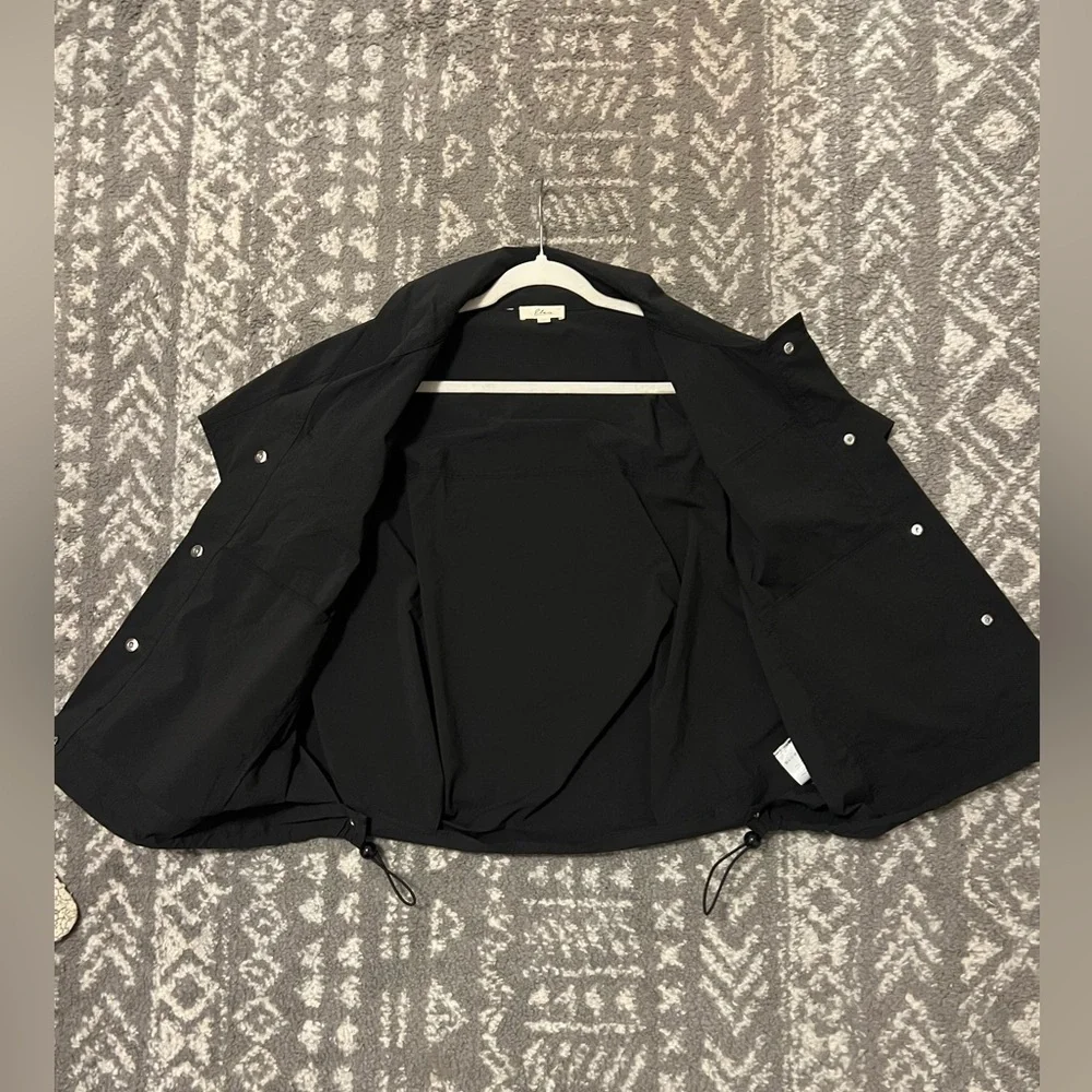 Elan Black Women's Vest Jacket size L (Q110)